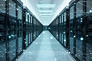 a data center that requires regular server maintenance to remain operational