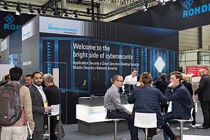 a group of cyber security employees in a meeting