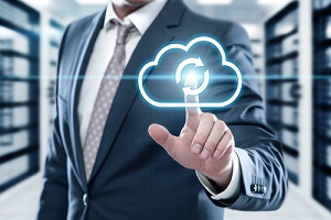backup storage data internet technology business concept