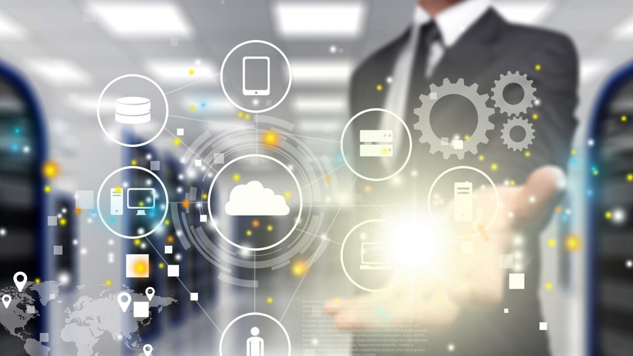 Benefits of Managed IT Services- Man and Various Icons