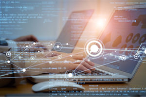consultants of a cybersecurity consulting firm run some diagnostic tests