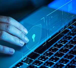 Cybersecurity specialist increasing security measures