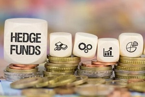 hedge fund on coin stacks