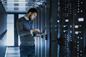 IT admin ensures the servers are following IT security compliance guidelines