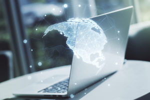 laptop user learned how to utilize internet securely after consulting with a cybersecurity expert