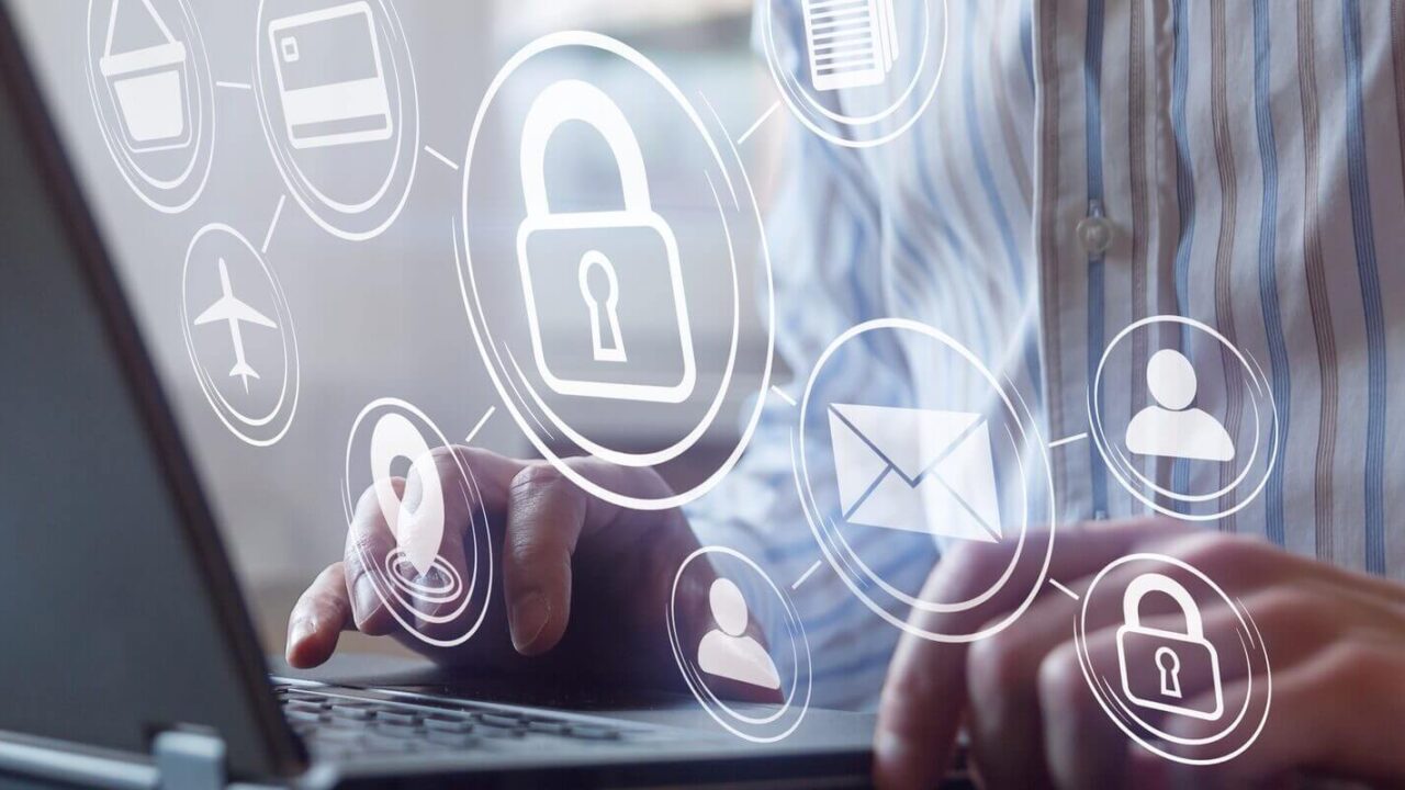 personal data protection concept