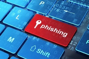 red phishing key