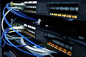 the result of a professional NYC business cable installation