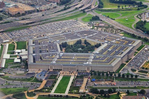 view of the united states pentagon