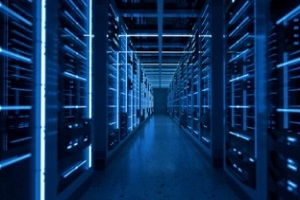 well maintained server room