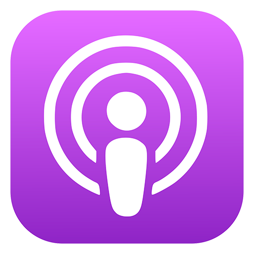 Apple Podcasts logo